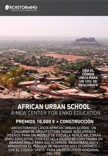 Concurso de arquitectura para estudiantes de la ETSAM: una escuela urbana en África que se construirá