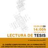 TESIS: EL DISEÑO COMPUTACIONAL EN LA FORMACIÓN DE LOS ARQUITECTOS Influencia del diseño computacional en la educación universitaria entre 2008 y 2024